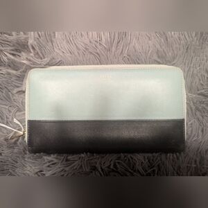 Celine Zippy Wallet Bicolor